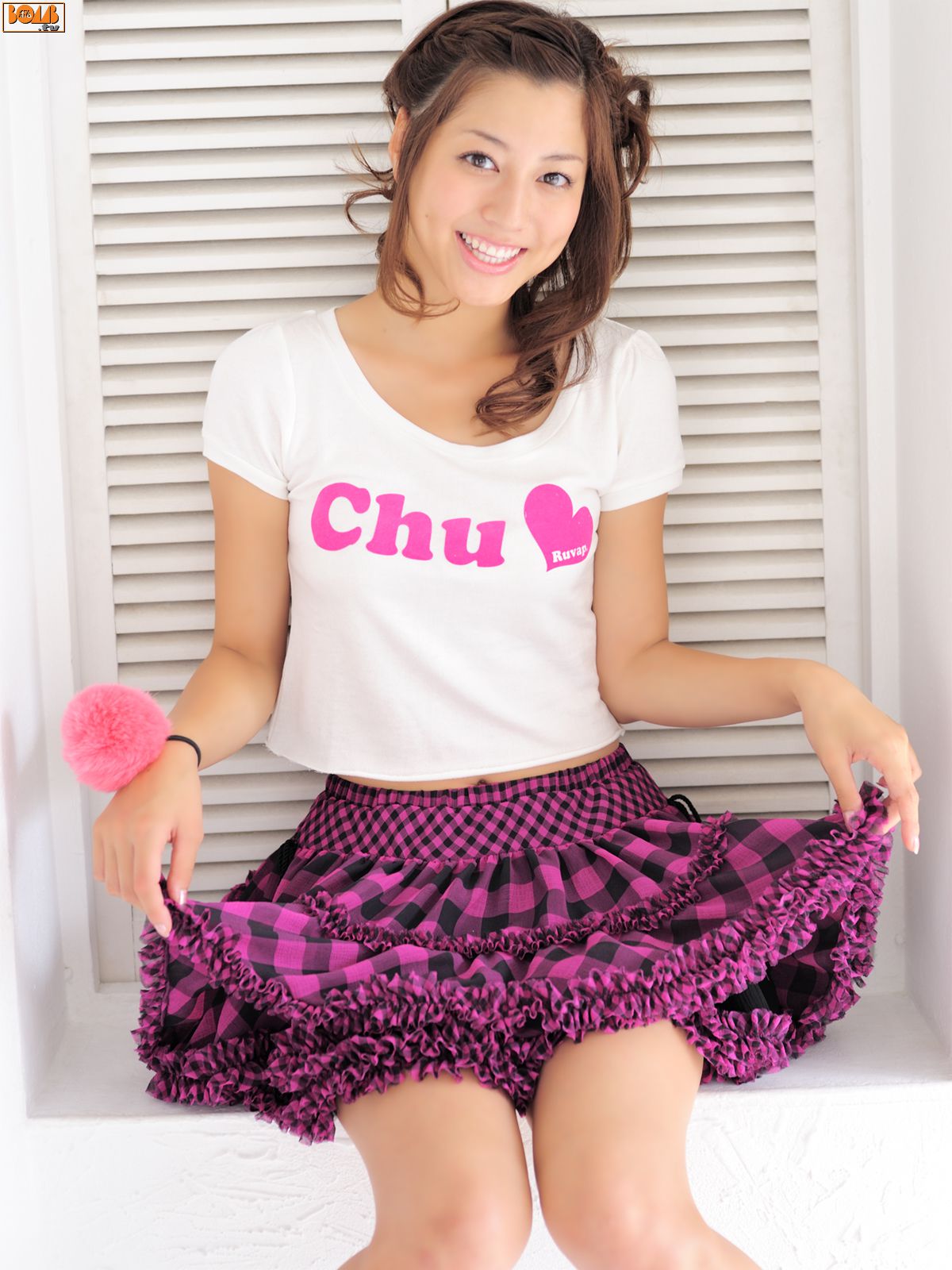 [Bomb.TV]清新妹子嫩模D罩杯美女:杉本有美无删减私房写真流出(40P)